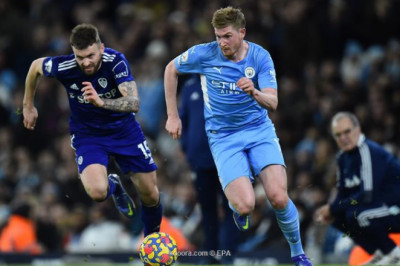 دي بروين: لعبنا بشكل لا يصدق أمام ليدز